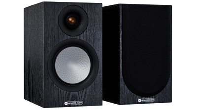 The Standmount Speaker Silver 50 7G from Monitor Audio in Black Oak 