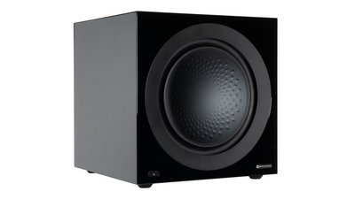 The W15, biggest of the new "Anthra" subwoofers from Monitor Audio