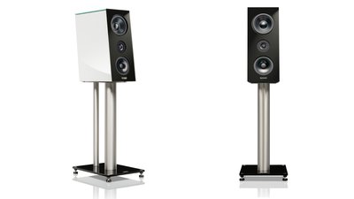 Audio Physic Spark on the optional stands "Sherpa M"