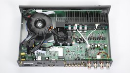 Arcam SA 30 Interior View with Components and Toroidal Transformer