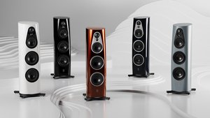 The new Linn flagship speakers 360 in various finishes