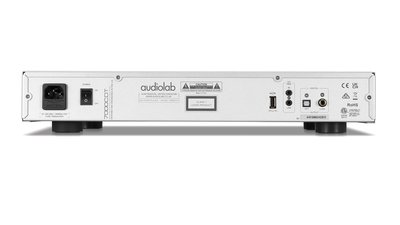 The new CD transport Audiolab 7000CDT from the back 