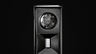 Detail view of the drivers of the new Børresen speakers X3