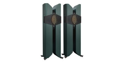 The new Monitor Audio speakers Hyphn in "Heritage Green"