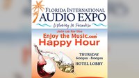 Enjoy The Music.com Happy Hour at the Florida International Audio Expo