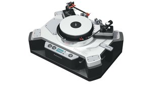Thorens "New Reference" record player in silver 