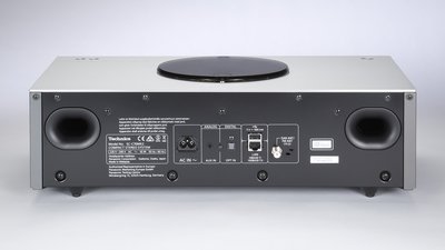 Technics SC-C70MK2 Backside with Reflex Port and Connection Panel