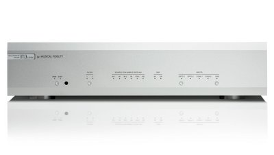 The new Musical Fidelity M3x DAC in silver 