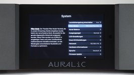 Auralic Altair G1 Display with Explanations