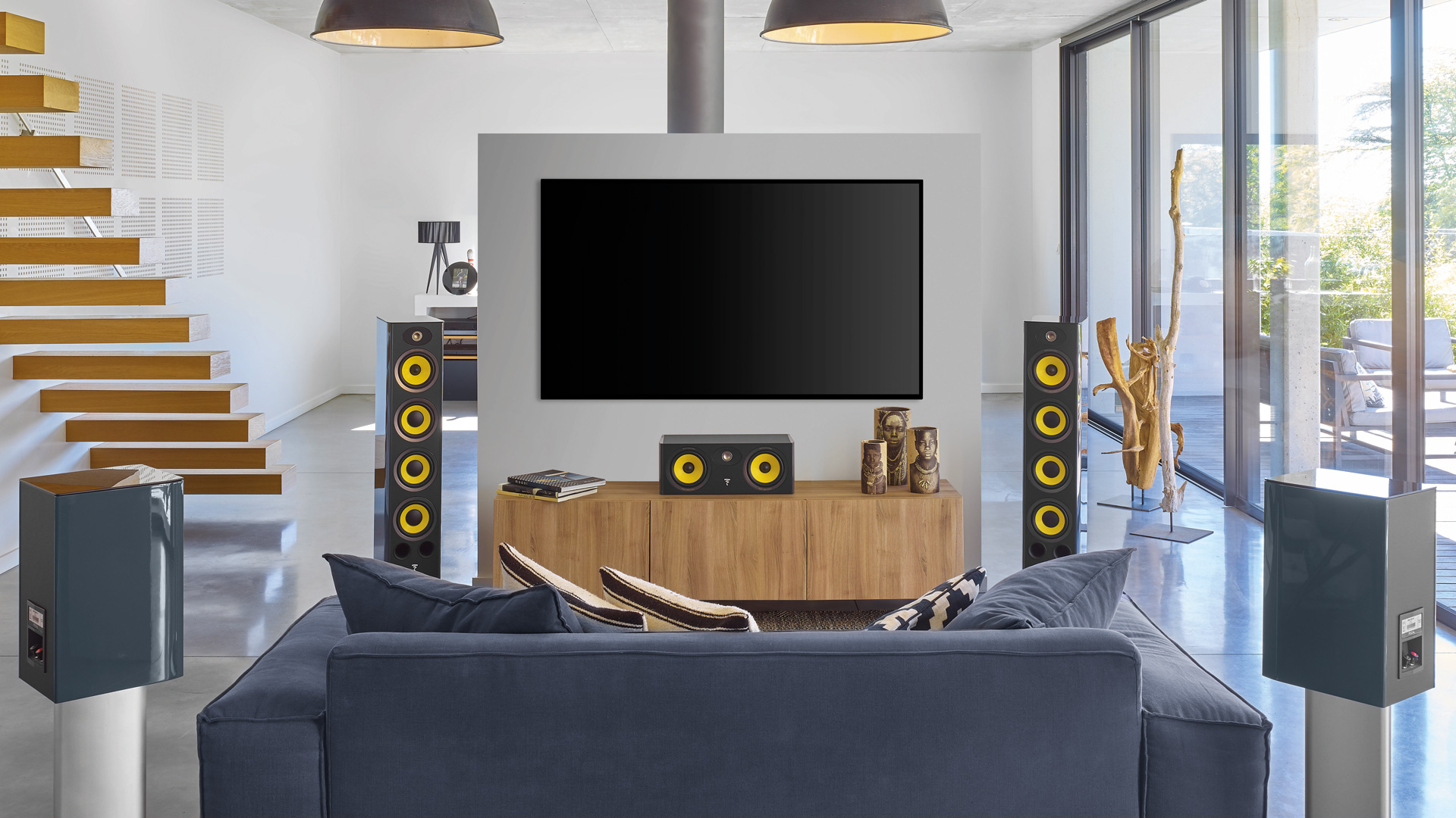 The Focal Aria K2 Speakers in a Home Theater Setup (Image Credit: Focal)