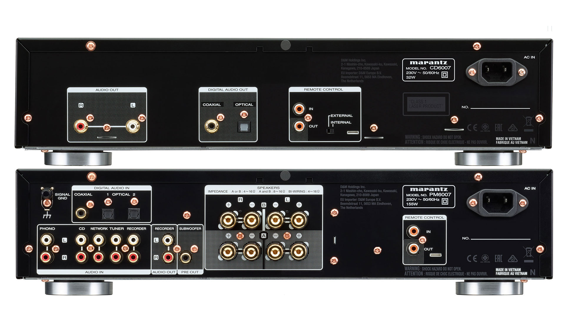 Integrated Amp and CD-Player Marantz PM6007 & CD6007: Stereo Magazine