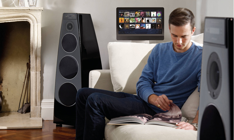 Active speakers with integrated MQA-renderer (Picture: Meridian)