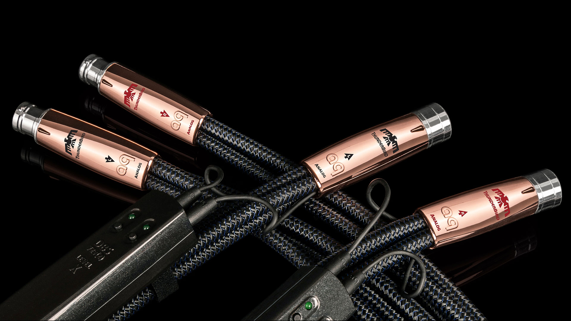 The new "Thunderbird" cables from Audioquest (Image Credit: Audioquest)