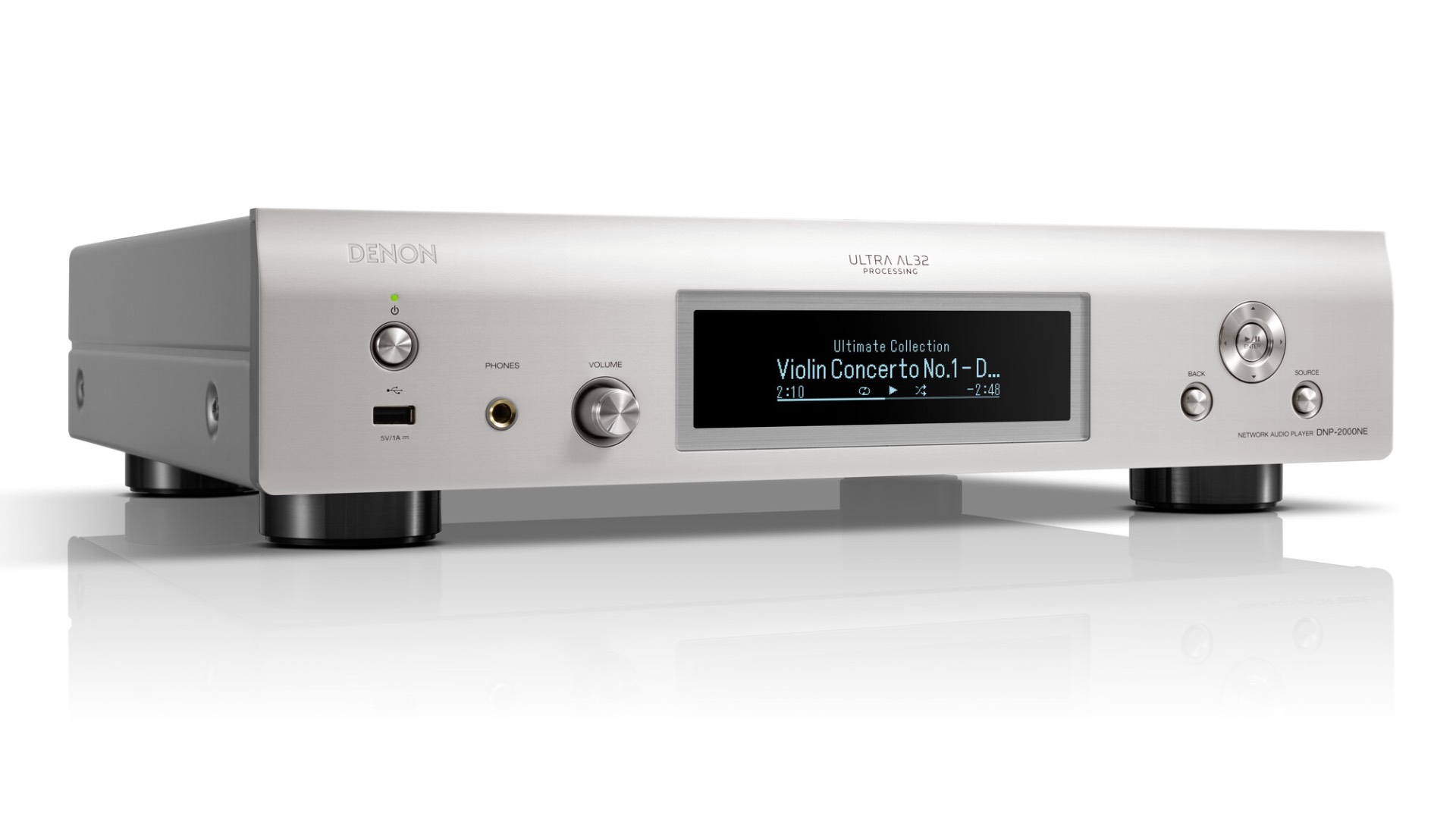 With the DNP-2000NE, Denon introduces a high quality and flexible network player. (Image Credit: Denon)