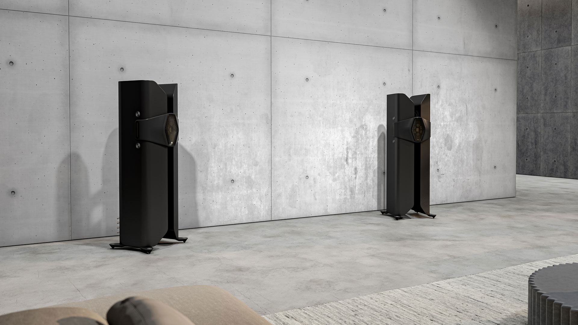The new high-end speakers Monitor Audio Hyphn (Image Credit: Monitor Audio)