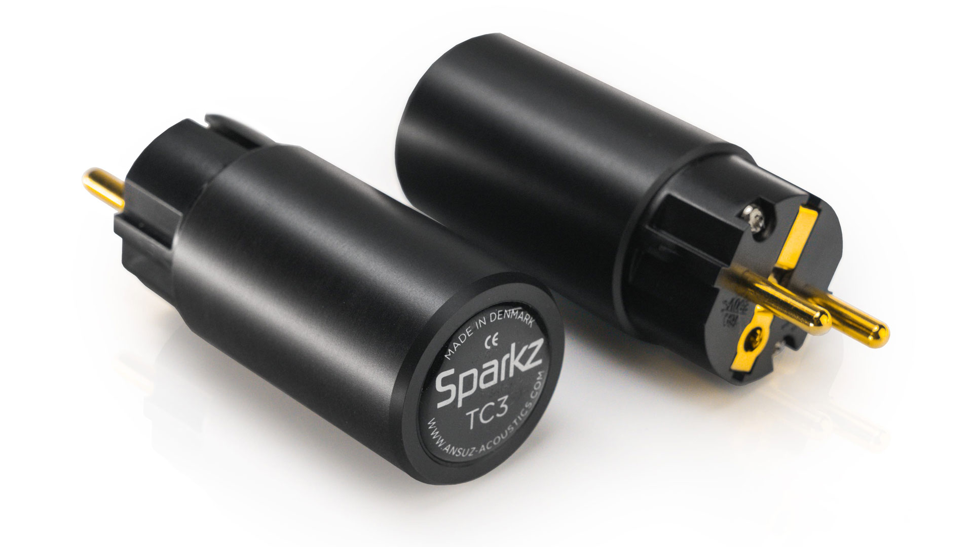 The new anti-noise-plugs Sparkz TC3 by Ansuz (Image Credit: Ansuz)